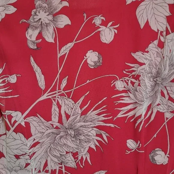 Sandra Darren Ladies Beautiful Floral Maxi Dress - Picture 8 of 11